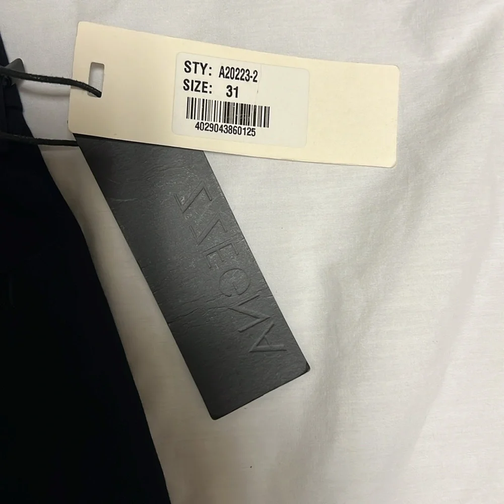Men’s Ermenegildo Z Zenga Black Dress Pants 31 NWT